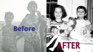 Before and After Photo Randy & Jill